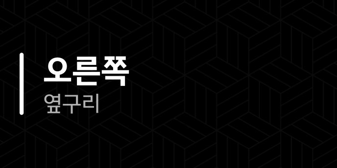 오른쪽 옆구리