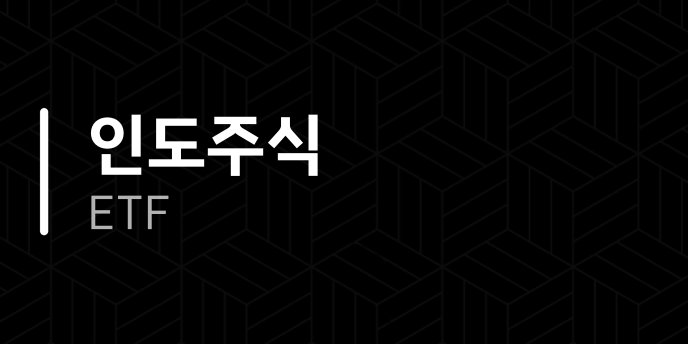인도주식 ETF