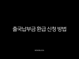 출국납부금 환급 신청 방법 2025 최신 총정리 (미환급금 조회) 27